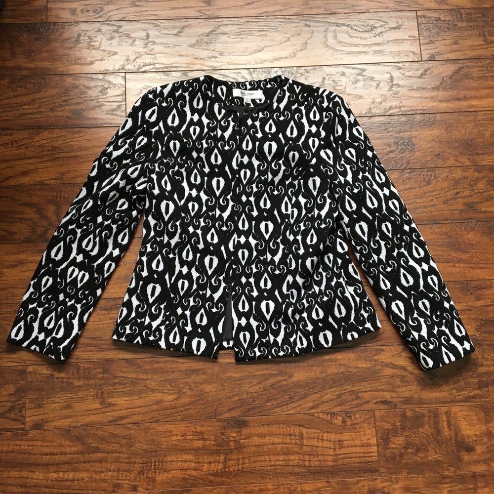 Jones Studio Separates Black and White Jacket